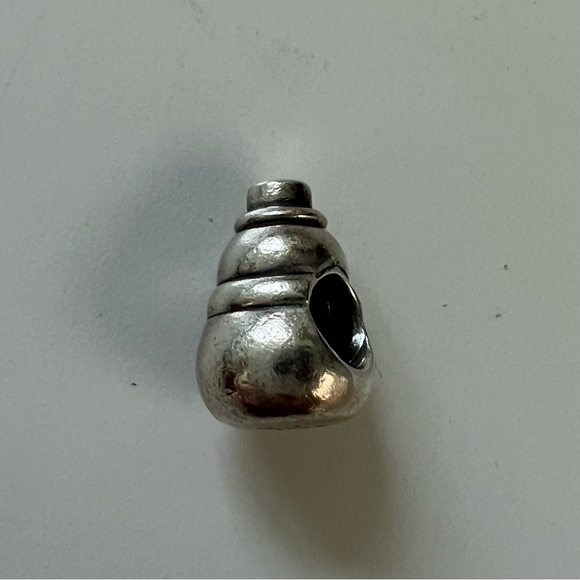 Pandora Charm Snowman Retired Christmas Sterling Silver 925 ALE, for Bracelet - Picture 4 of 8